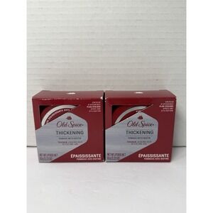 2 New OLD SPICE Thickening Pomade With Biotin, 2.22 oz